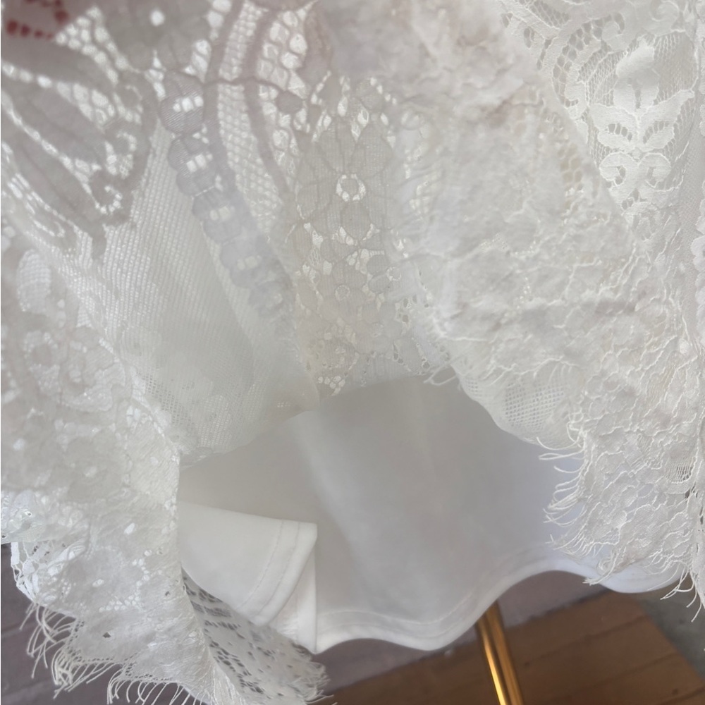 White Lace Dress - Picture 9 of 16